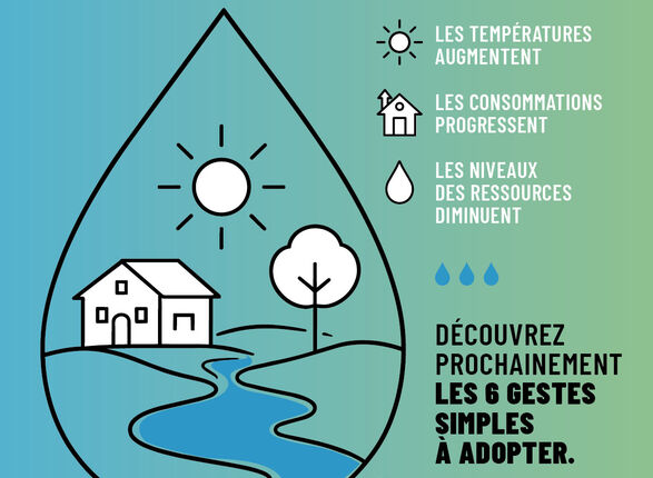 Chaque goutte compte : préservons l'eau de notre territoire